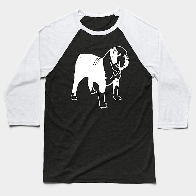 bulldog gifts for dog lovers Baseball T-Shirt by Vine Time T shirts